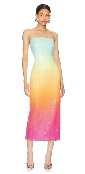 Runaway the Label Sequin Rainbow Dress thumbnail 1