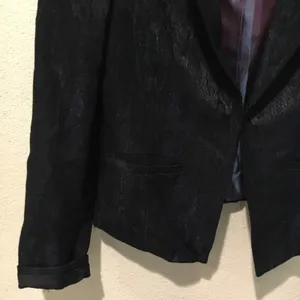 Robert Graham black blue metallic blazer 8 thumbnail 2