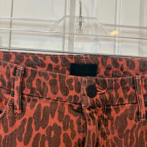 Mother‎ Animal Attraction High Waisted Looker Ankle Fray Jeans Size 32 thumbnail 8