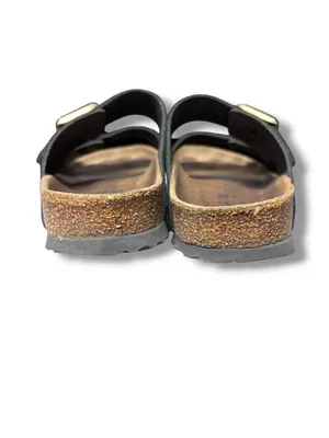 Birkenstock Arizona Soft Footbed Pewter Python Print Sandals EU 38 US 7 thumbnail 5