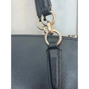 Coach Small Christie Carryall Black Crossgrain Leather Bag F36637 thumbnail 7