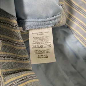NWOT LOFT women’s The‎ Riviera blue yellow stripe shorts size 12 thumbnail 7