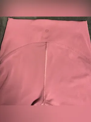 #52 Lululemon In Still High Rise Tight Velvet Dust Leggings Size 6 thumbnail 5