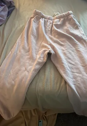 Coral colored Old Navy pants thumbnail 1