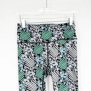 Free People Movement Lose Control Printed High Rise Leggings‎ S Athleisure thumbnail 4