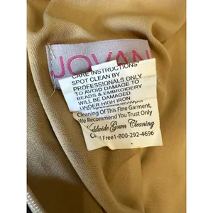 NWT Designer Jovani Sz.00 Mini Dress Sequin Leopard Print Nude Illusion Low Back thumbnail 13