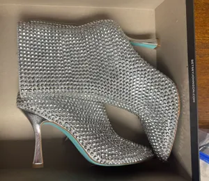 Betsey Johnson Rhinestone Heels thumbnail 1