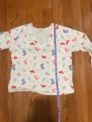 P.J. Salvage American Honey Cowboy Print Pajama Set thumbnail 6