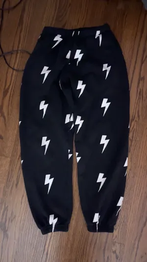 Starfit Lighting Blot Sweats Black Size L thumbnail 2