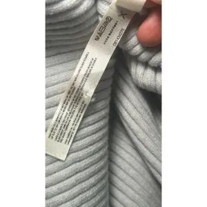 Anthropologie Daily Practice NWT Grey Ribbed Sleeveless Turtleneck‎ Midi Dress M thumbnail 6