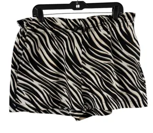 Sweaty Betty‎ Shorts Womens 10 Black Athletic Zebra Stripe thumbnail 1