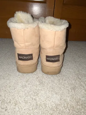 Women’s Sand Faux Fur Booties thumbnail 6