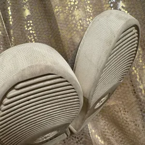 UGG Abies Perforated Slip-On Platform Sneaker Seal Gray Women's Size‎ 9 Used thumbnail 9