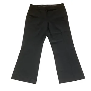 Express black straight leg business casual pants sz 4 academia career business thumbnail 4