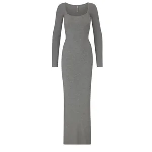 SKIMS B2 Long Sleeve Soft Lounge Long Slip Dress NWT size M thumbnail 3