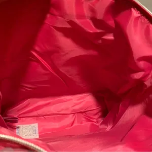 Juicy Couture Fuschia Velvet Bow Convertible Tote Bag Backpack Fairycore Y2K thumbnail 3