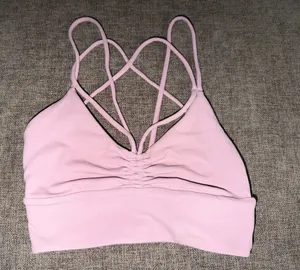 Lululemon Light Pink Sports Bra thumbnail 1