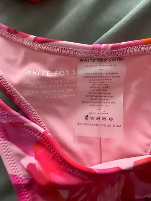 White Fox Pink Bikini Set thumbnail 6