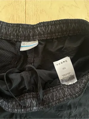 Columbia Women's Sandy River Black Nylon Hiking Shorts Pockets Size M thumbnail 2