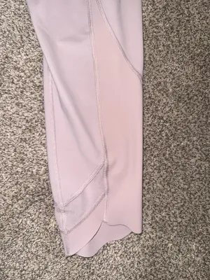 Lululemon Wunder Under High-Rise Crop 23" Scallop Mesh thumbnail 4