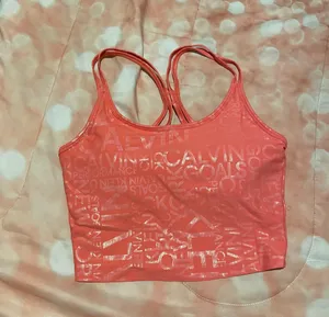 Calvin Klein performance crop top built in bra thumbnail 1