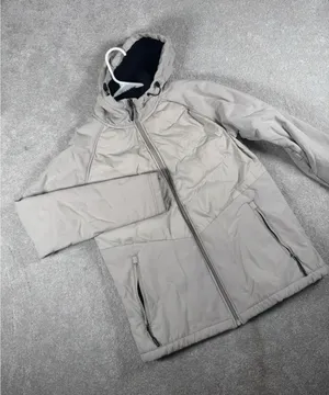New Balance Mixed media Jacket Sherpa Lined Winter Performance Running Tech‎ M thumbnail 1