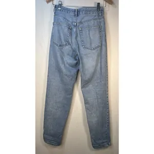 BDG Jeans Women 25 High Rise Mom Baggy distressed Denim Y2K Skater vintage thumbnail 4