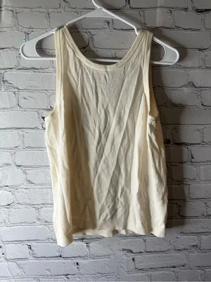 Lou and grey for Loft Cream Knit Tank with Orange Fruit Knit Motif small thumbnail 4