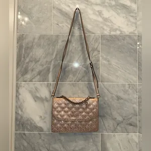 GUESS Women's Pink Shoulder Bag chain thumbnail 5