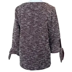 ANN TAYLOR FACTORY 3/4 Length Sleeve in Burgundy, Size M New with tag MSRP $60 thumbnail 6
