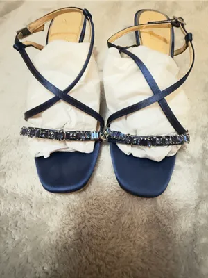 Badgley Mischka Jewel Loren Ankle Strap Heels size 7.5- brand new! thumbnail 4
