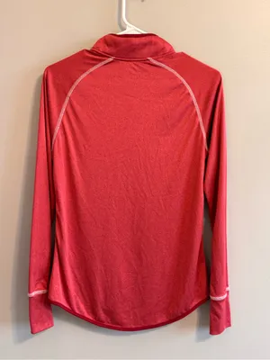Colosseum Alabama Crimson Tide Women’s Quarter Zip Pullover M Red thumbnail 3