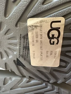 UGG Bailey Bow Abstract Splatter Boots thumbnail 10
