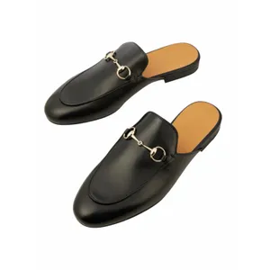 Gucci Princetown Horsebit Slipper Mules Black Leather Size 41.5 thumbnail 3