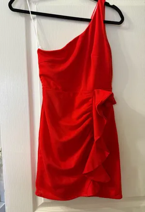 Red Hello Molly Mini Dress thumbnail 1
