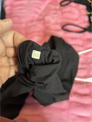 Lululemon Black Drawstring Jogger Pants Size 6 thumbnail 5