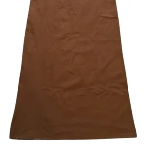 NWT WeWoreWhat Pullon Elastic Waist Jersey Lightweight Midi Skirt S Saddle Brown thumbnail 6