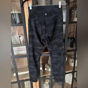 Lululemon Align Pants leggings II *25" Incognito Camo Multi Grey high rise thumbnail 3