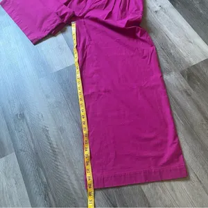 Anthropologie High Rise Pleated Pants Orchid Purple Wide Leg 6 thumbnail 11