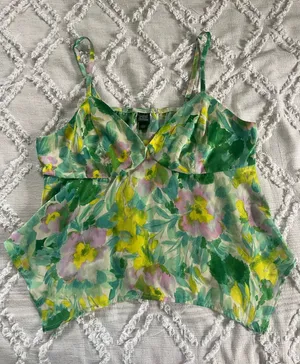Wild Fable Floral Blouse thumbnail 1