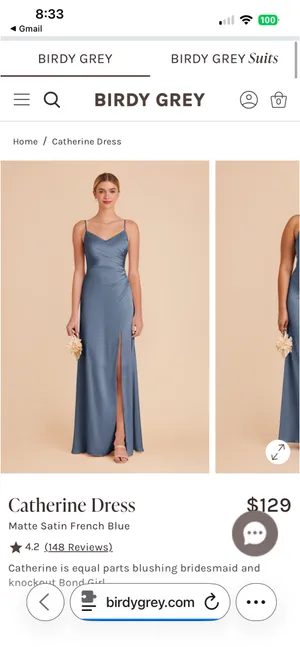 Birdy Grey Bridesmaid Dress thumbnail 4
