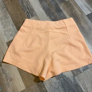 Light orange Lululemon soft stream shorts  thumbnail 2