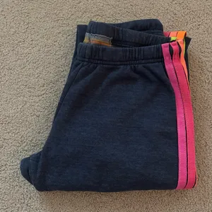 Aviator Nation Sweatpants 5 Stripe Neon Navy thumbnail 2
