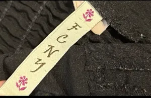 FANCY Y2K black halter top thumbnail 3
