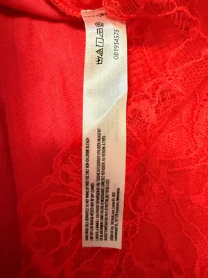NWT Free People Intimately Lacey Essential Cami Red Lace Coquette Y2K Small thumbnail 8