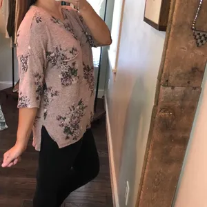 Altar'd State floral medium oversized top thumbnail 2