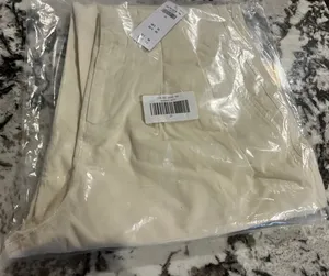 Abercrombie High Rise Tapered Utility Pant Warm Beige Size 25 thumbnail 4