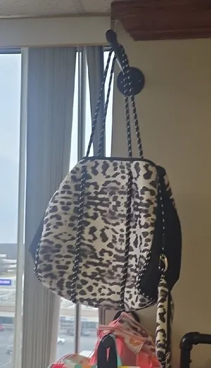 Leopard Print Women's Bag Brown thumbnail 1