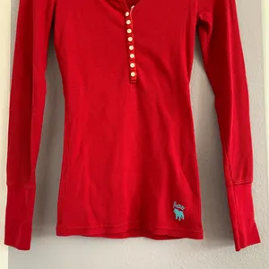Aeropostale Red Ribbed Top thumbnail 3