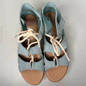 Sorel Cameron Lace Up Gladiator Flatform Size 9 thumbnail 3